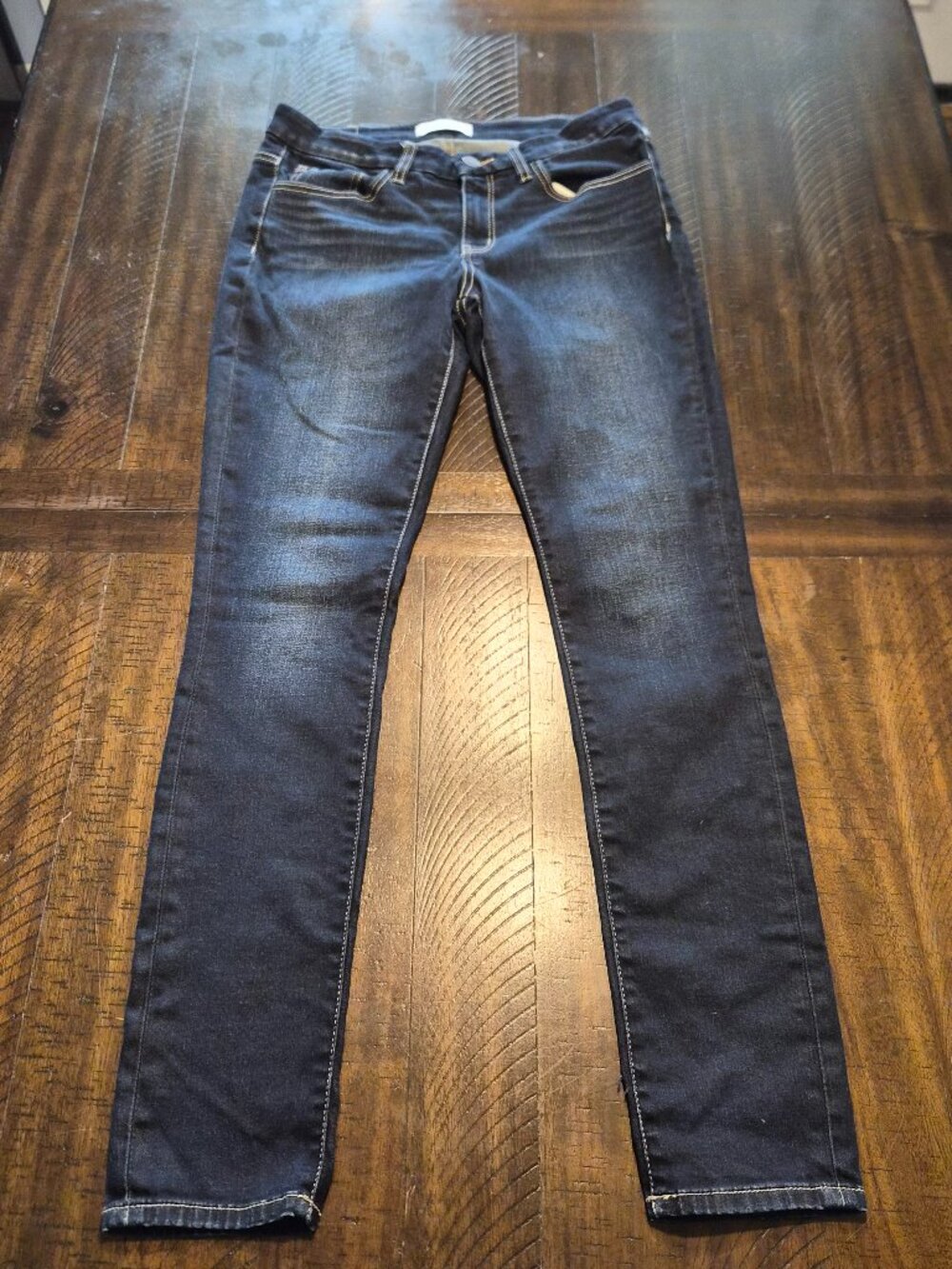 BKE Women's Size 28x32 Blue Payton Mid-Rise Universal Fit Straight Jeans G937